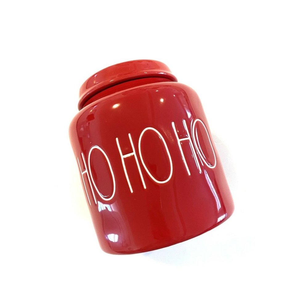 New RAE DUNN Holiday Christmas LL "HO HO HO"